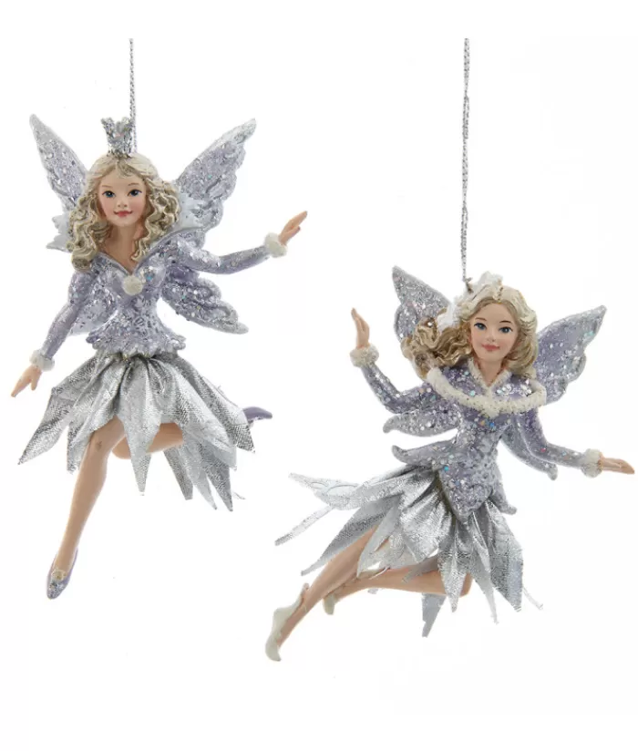 Shop Ornament, Icy Periwinkle Fairy Gnomes & Elves