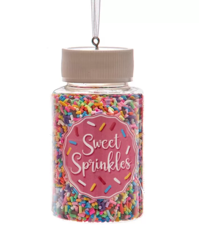 Sale Ornament, Jar Of Sweet Sprinkles Gingerbread & Candy