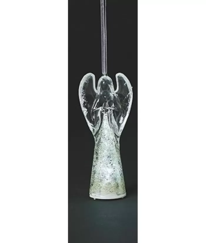 Boutique de Noël Usb & Led*Ornament, Led Illuminated Angel, Measures 4.5 Inches