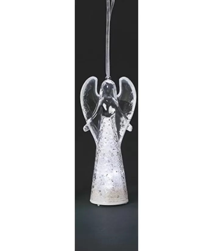 Boutique de Noël Usb & Led*Ornament, Led Illuminated Angel, Measures 4.5 Inches