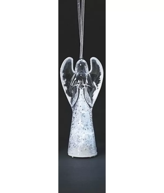 Boutique de Noël Usb & Led*Ornament, Led Illuminated Angel, Measures 4.5 Inches