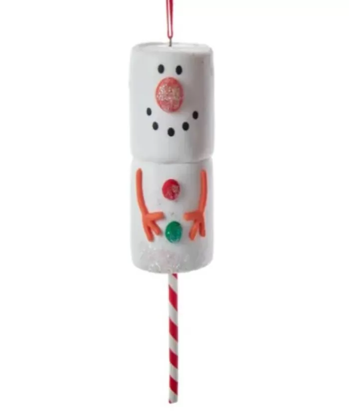 Cheap Ornament, Marshmallow Snowman Gingerbread & Candy