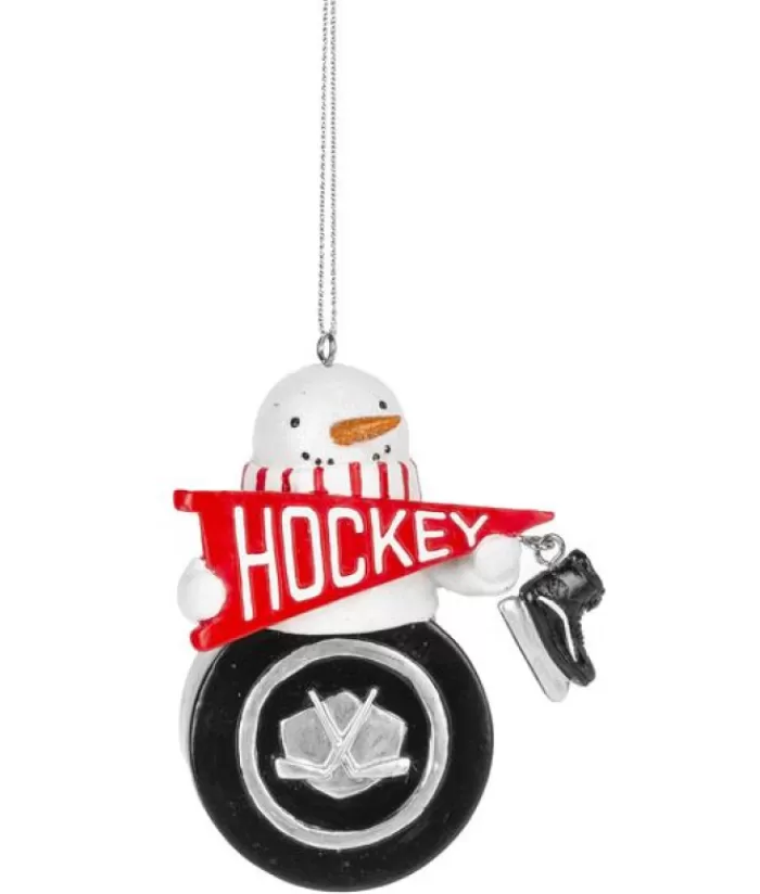 Cheap Ornament, Mister Snowman, Hockey Fan Sports