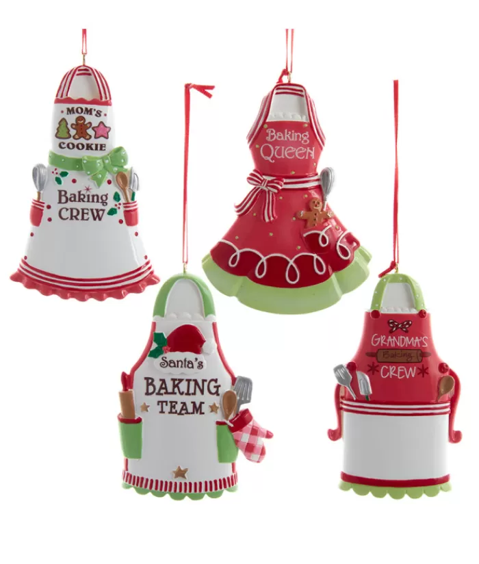 Shop Ornament, Mom' S Cookie Baking Apron Family & Friends