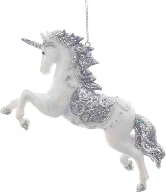 Online Ornament, Periwinkle Unicorn, Glittering Animals