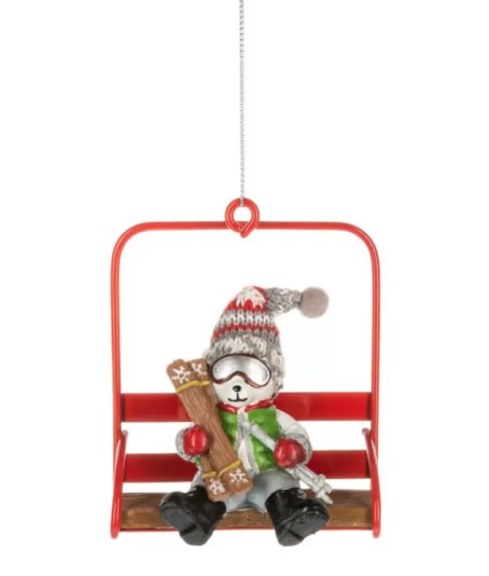 Cheap Ornament, Polar Bear On The Ski Chairlift Hobbies & Professions