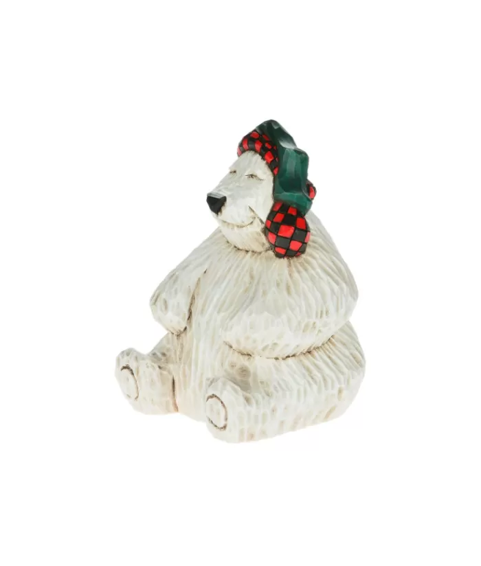 Best Ornament, Polar Bear With Toque, Souvenir Of Canada. Designed By Canadian Artist Souvenirs Ornaments