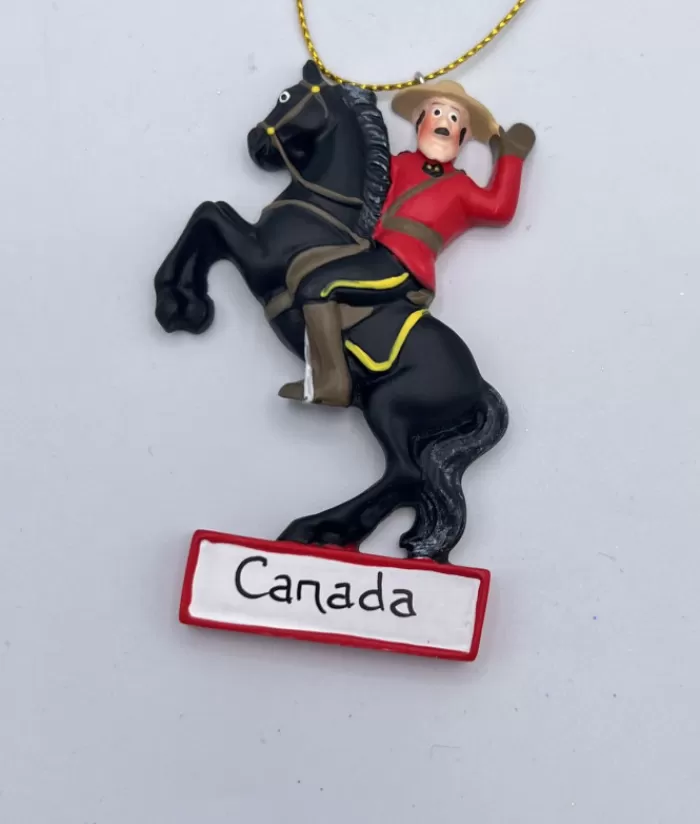 Store Ornament, Rcmp Mounty On Horseback Hobbies & Professions