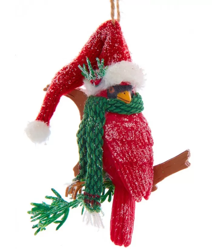 Cheap Ornament, "Red Hat" Cardinal Animals