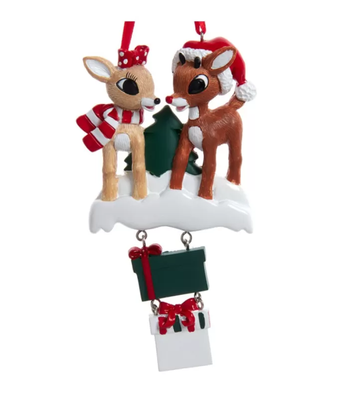 Boutique de Noël Santa'S Workshop*Ornament, Rudolph, Clarice And 2 Xmas Gifts