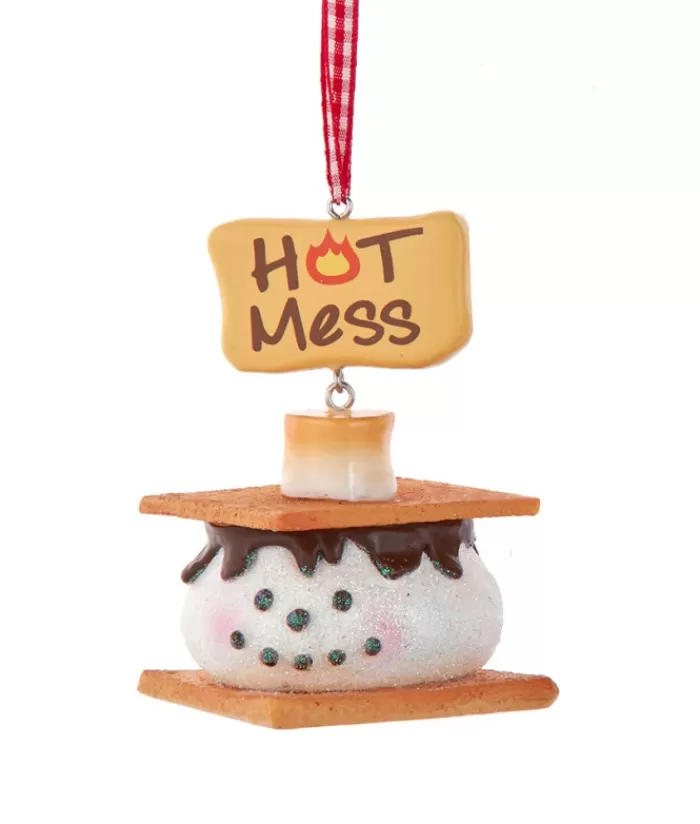 Online Ornament, Sandwich S'Mores "Hot Mess" Foody & Drinks