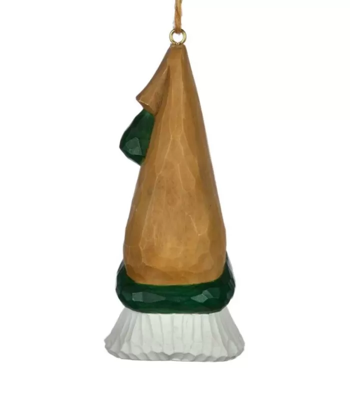 Store Ornament, Santa Head With Maple Leaf Hat, Souvenir Of Canada. Souvenirs Ornaments