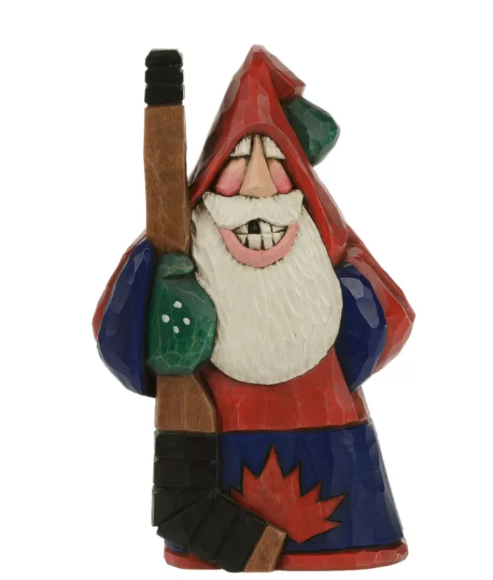 Sale Ornament, Santa The Hockey Player, Souvenir Of Canada. Angels & Santas