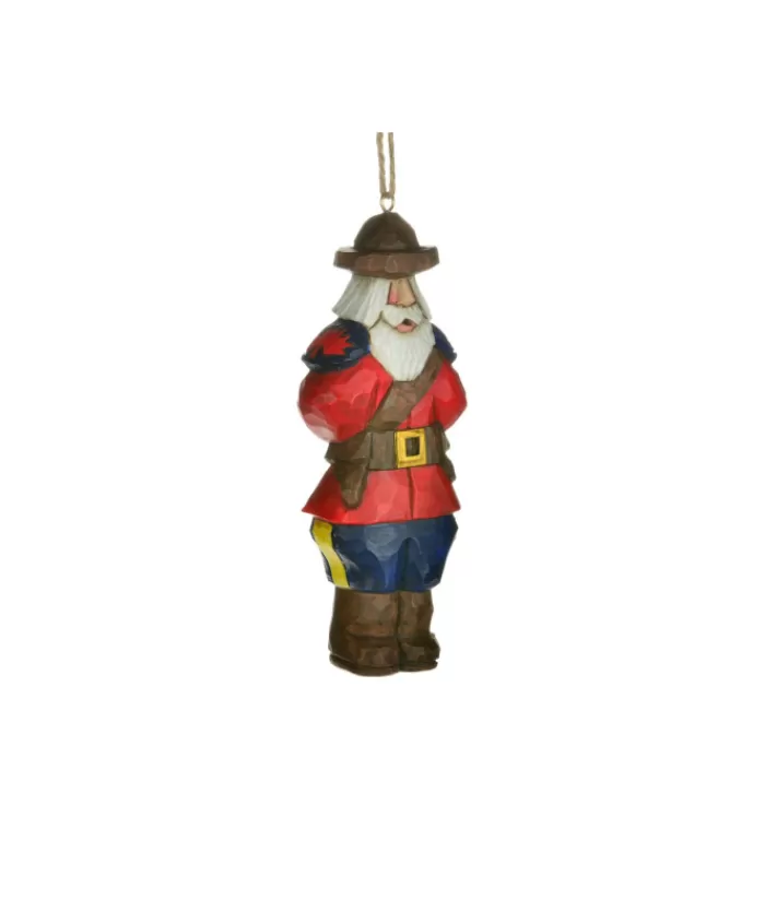 Cheap Ornament, Santa The Mountie, Souvenir Of Canada. Hobbies & Professions