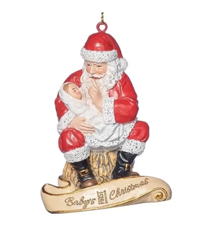 Boutique de Noël Family & Friends*Ornament, Santa With Infant