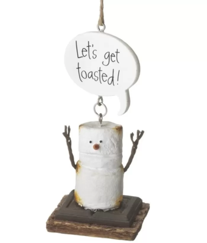 Boutique de Noël Mom'S Kitchen & Bakery*Ornament, S'Mores " Lets Get Toasted".