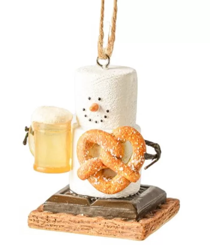 Clearance Ornament, S'Mores, Beer And Pretzel Foody & Drinks