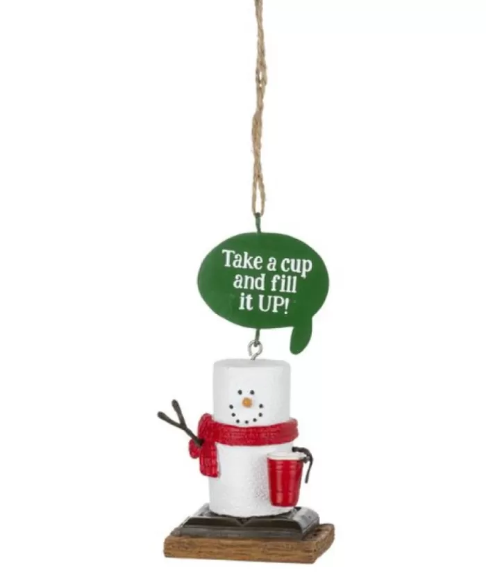 Boutique de Noël Mom'S Kitchen & Bakery*Ornament, S'Mores, Cold Drink, Fill It Up