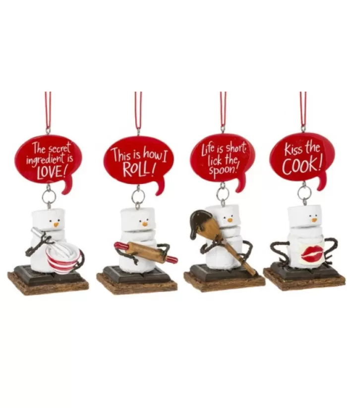 Boutique de Noël Mom'S Kitchen & Bakery*Ornament, S'Mores, Cooking With Attitude