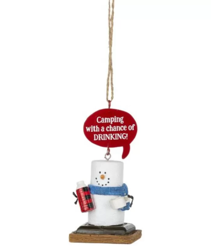 Boutique de Noël Mom'S Kitchen & Bakery*Ornament, S'Mores, Forecast For Camping