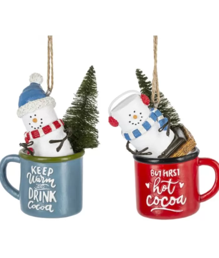 Boutique de Noël S'Mores*Ornament, S'Mores, S'More In A Red Mug (But First, Hot Cocoa)