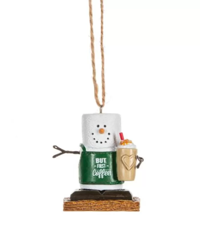 Boutique de Noël Mom'S Kitchen & Bakery*Ornament, S'Mores, S'More Needs Coffee First