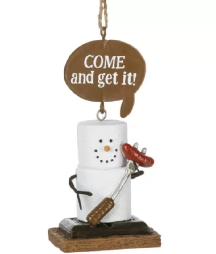 Boutique de Noël Mom'S Kitchen & Bakery*Ornament, S'Mores, The Bbq Cook S'More