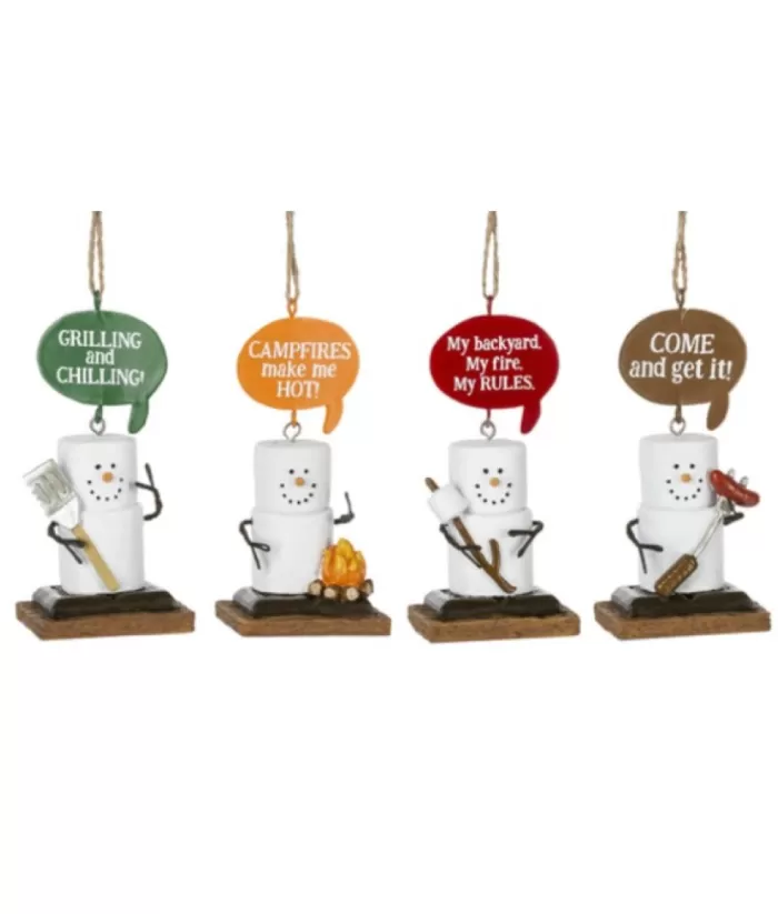 Boutique de Noël Mom'S Kitchen & Bakery*Ornament, S'Mores, The Bbq Cook S'More