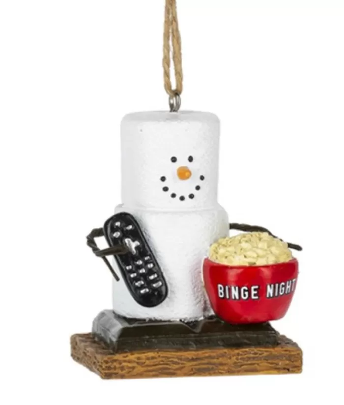 Boutique de Noël Mom'S Kitchen & Bakery*Ornament, S'Mores, Tv And Chill S'More