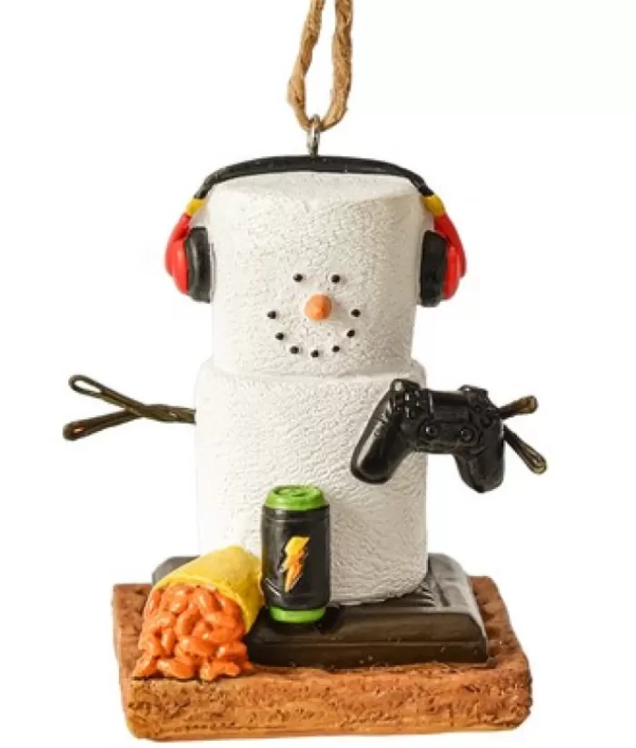 Boutique de Noël Mom'S Kitchen & Bakery*Ornament, S'Mores, Video Gamer