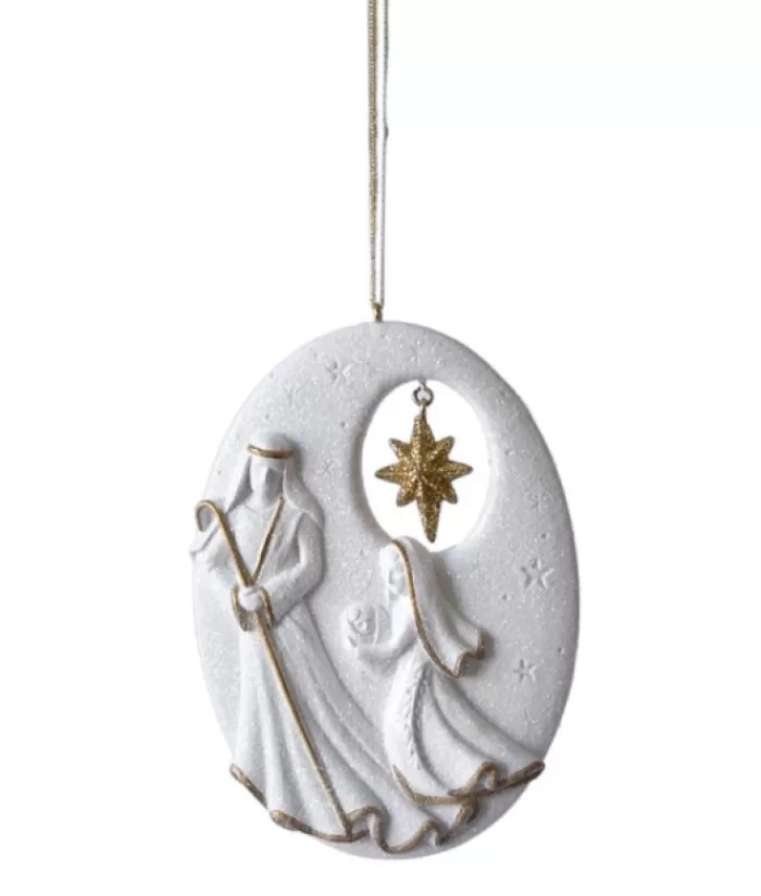 Outlet Ornament, The Holy Family, With The Star Of Bethlehem Family & Friends