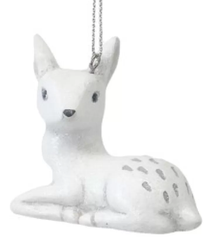 Boutique de Noël Winter Wonderland*Ornament, Winter Fawn, Contemporary Styling