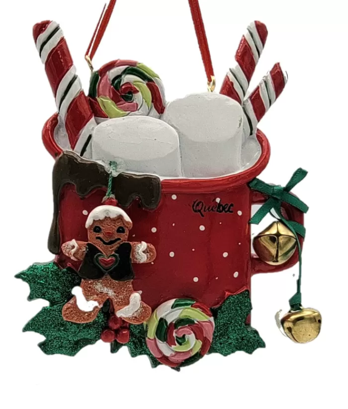 Shop Ornament With Bells, Mug Of Hot Chocolate Foody & Drinks