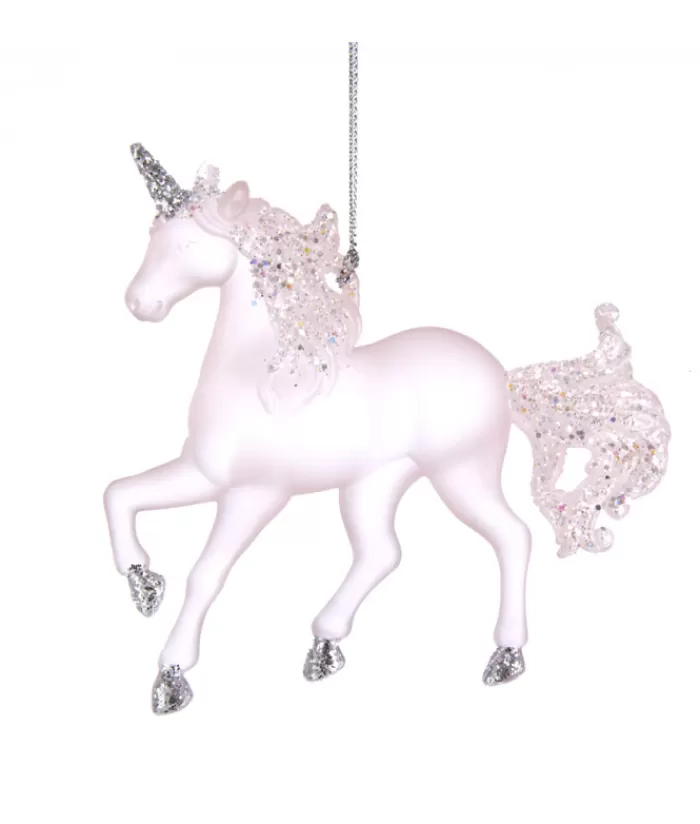 Store Pink Unicorn With Glitter, Ornament Family & Friends