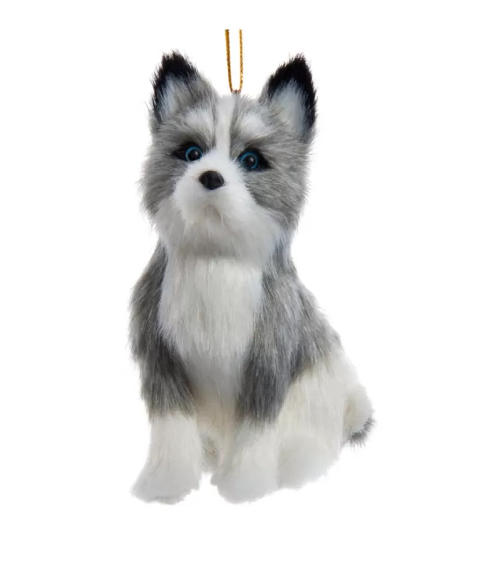 Boutique de Noël Family & Friends*Plush Husky Ornament