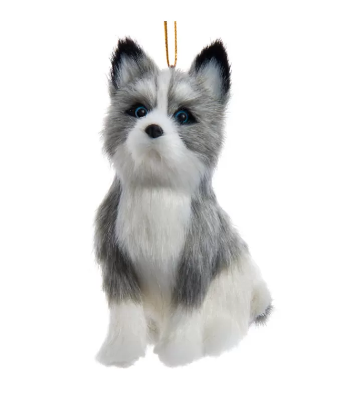 Flash Sale Plush Husky Ornament Dogs