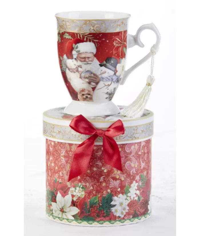 Boutique de Noël Miscellaneous*Porcelain Mug, Santa