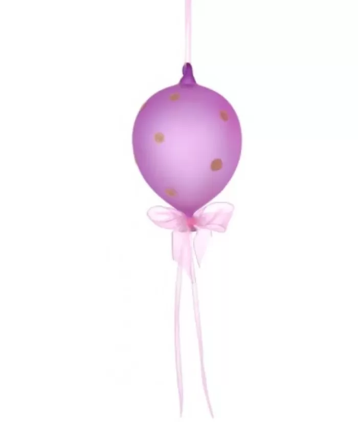 Flash Sale Purple Glass Balloon Ornament La Vie En Rose