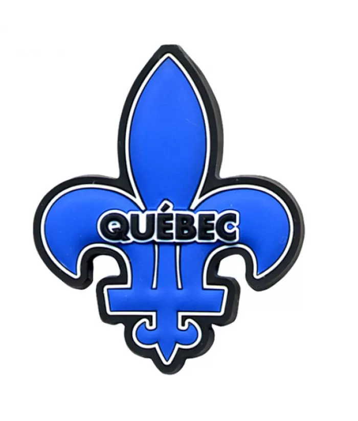 Sale Quebec Fleur De Lys Rubber Magnet Magnets