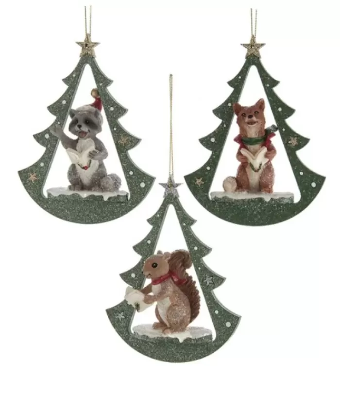 Outlet Raccoon In Arch Ornament Animals