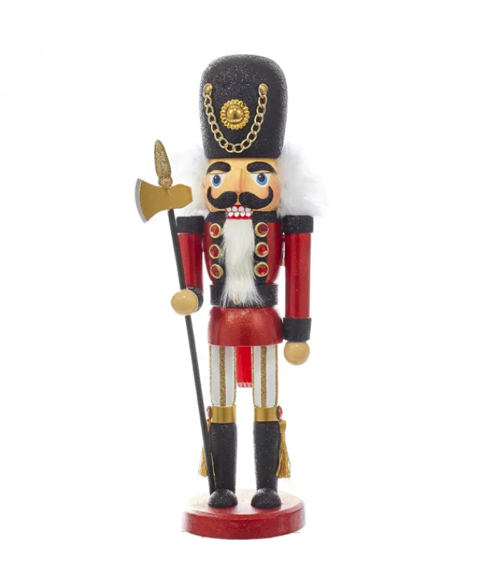 Store Red And Black Soldier Nutcracker 15" Tall Miscellaneous