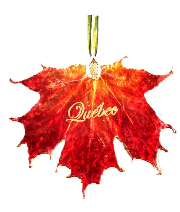 Hot Red Maple Leaf, Quebec Our Custom Made Souvenirs