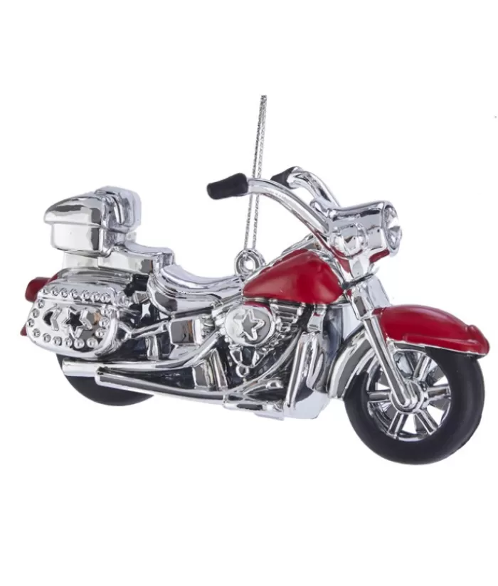 Store Red Motorcycle Ornament Hobbies & Professions