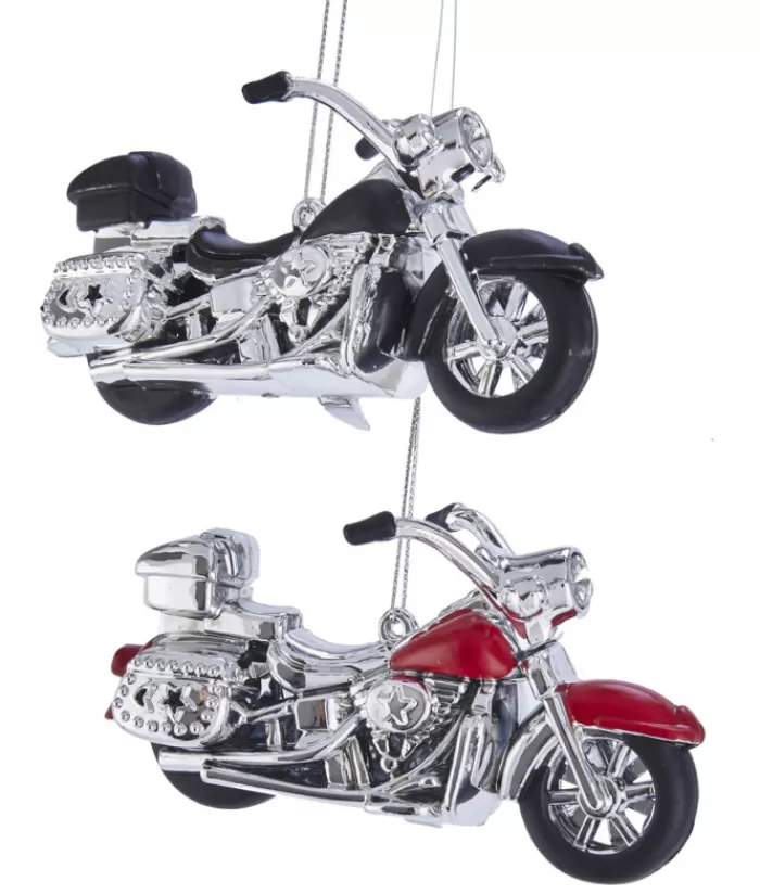 Store Red Motorcycle Ornament Hobbies & Professions