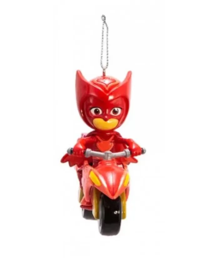 Boutique de Noël Movies And Series*Red Pyjamask Owlette On Motorbike