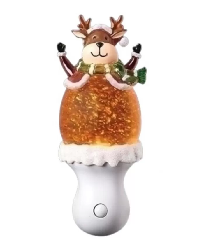 Boutique de Noël Night Lights*Reindeer Swirl Night Light