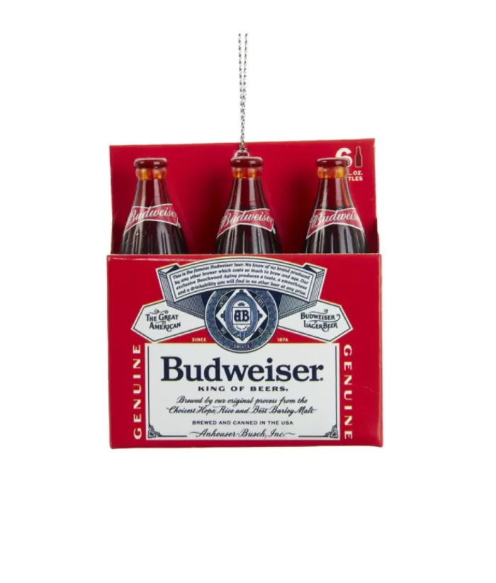 Boutique de Noël Miscellaneous*Resin Ornament, 6 Bottle Pack Of Bud