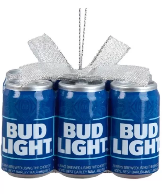 Boutique de Noël Mom'S Kitchen & Bakery*Resin Ornament, 6 Pack Of Bud Light