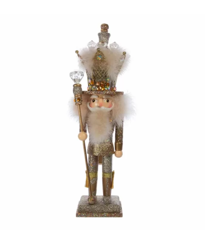 Boutique de Noël Ballet & Nutcrackers*Royal Gold Nutcracker, 16" Tall