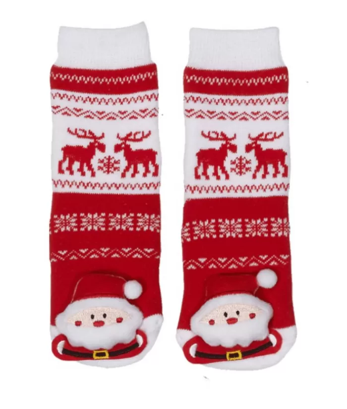 Best Sale Santa Claus Baby Scoks Clothing